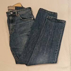 Everlane High Rise Straight Jean Womens 28 Regular Blue Denim Classic